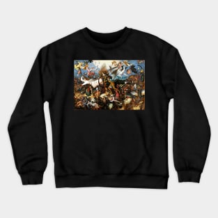 Pieter Bruegel The Elder Fall Of The Rebel Angels Oil Painting Crewneck Sweatshirt